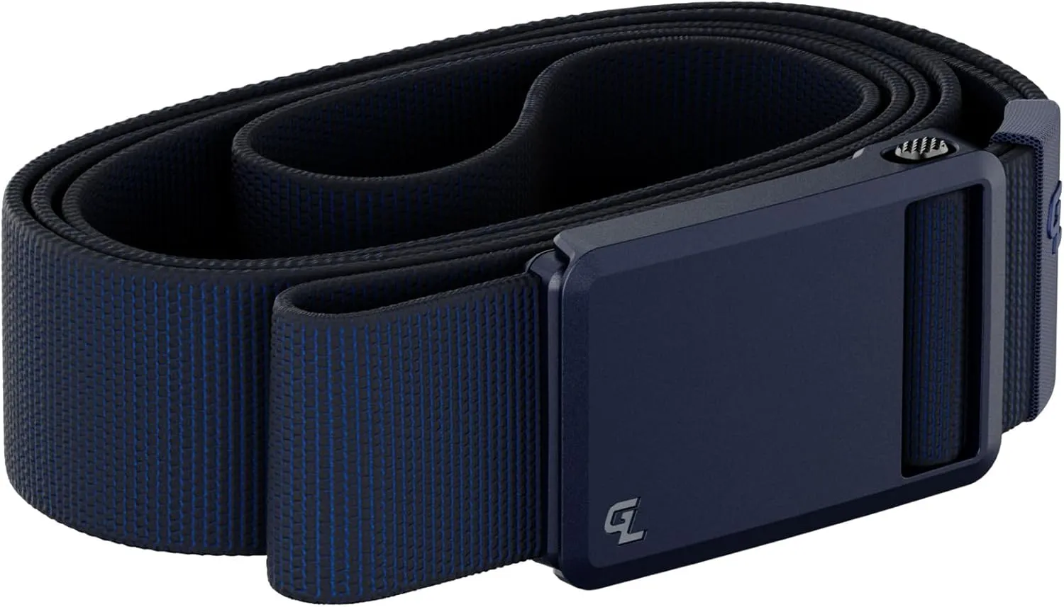 Groove Life Groove Belt Ultra - Men's Stretch Nylon Belt with Magnetic Polymer Buckle, Lightweight, Machine Washable