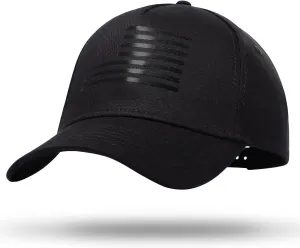 Oversize XXL American Flag Trucker Hat - Adjustable 23"-25.5" Baseball Cap - 3D Embossed Logo Mesh Snapback Hat
